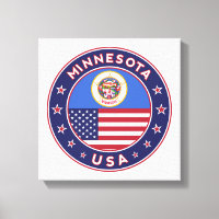 Minnesota, USA States, Minnesota poster, canvas