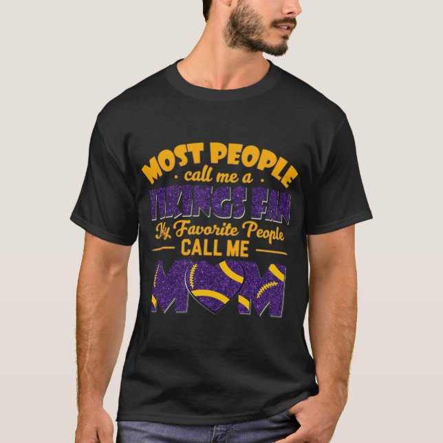 minnesota vikings 1 T-Shirt (Front)