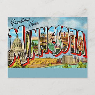 Minnesota Vintage Postcard 