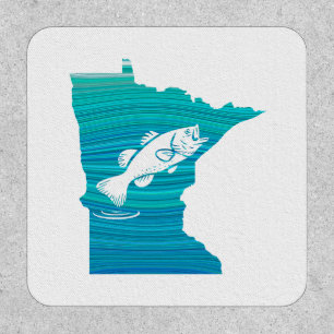 Minnesota Wave Fishing Patch