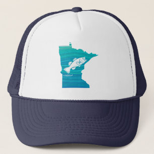 Minnesota Wave Fishing Trucker Hat