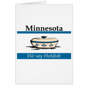 Minnesota: We Say Hotdish Cards