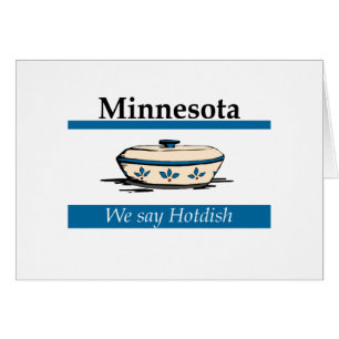 Minnesota: We Say Hotdish Cards