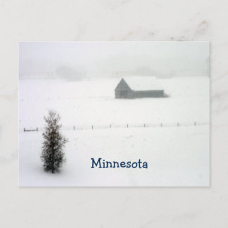 Minnesota Winter Post Card