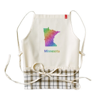 Minnesota Zazzle HEART Apron
