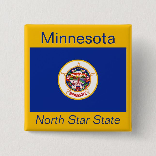 Minnesotan Flag Button (Front)