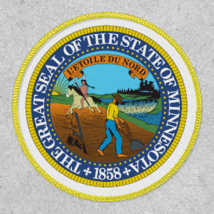 Minnesotan Seal, Seal of Minnesota Patch