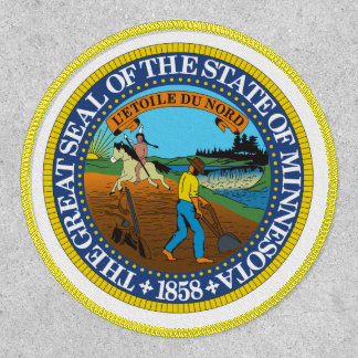 Minnesotan Seal, Seal of Minnesota Patch
