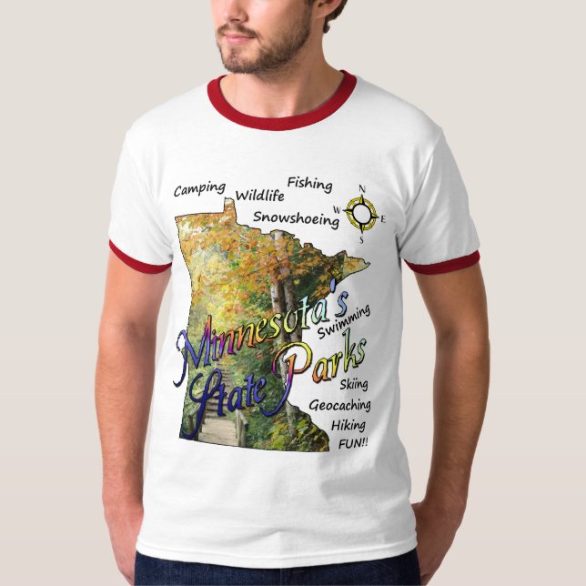 Minnesota's State Parks Shirt (Front)