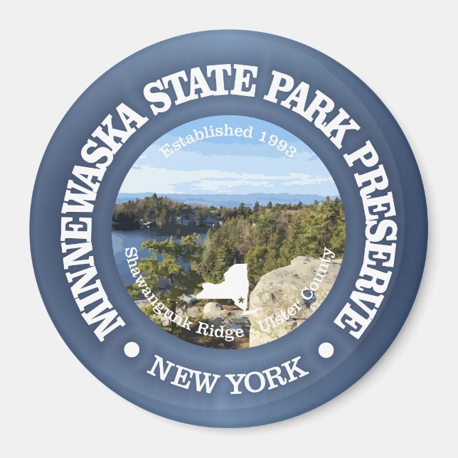 Minnewaska SP Magnet (Front)