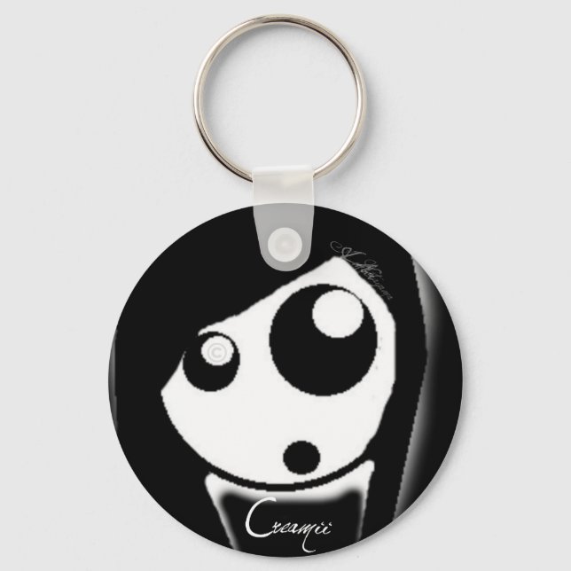 Minni K on our chain Keychain (Front)