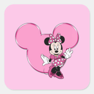 Minni Square Sticker