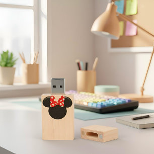 Minni Wood Flash Drive