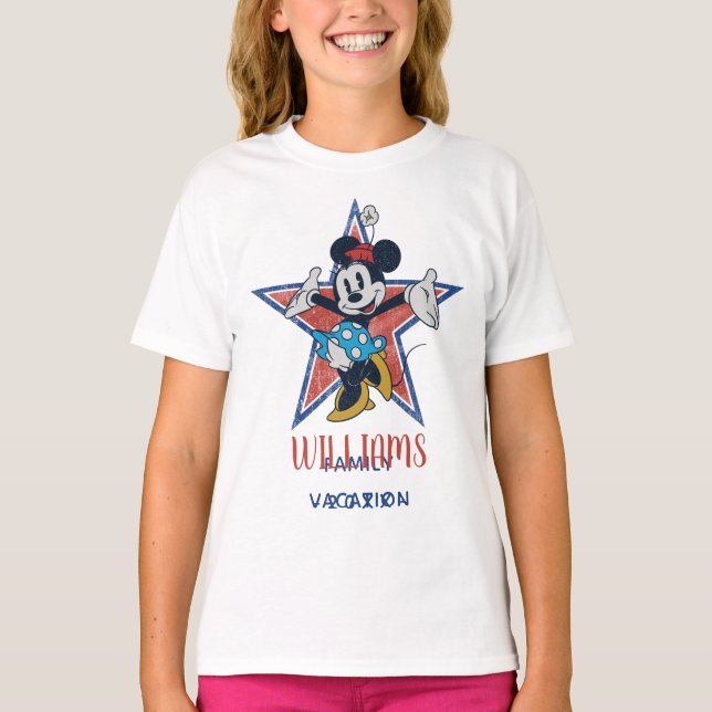 Minnie | 4th of July Family Vacation T-Shirt (Front)