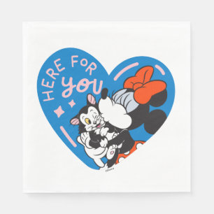 Minnie and Figaro Here For You Napkins