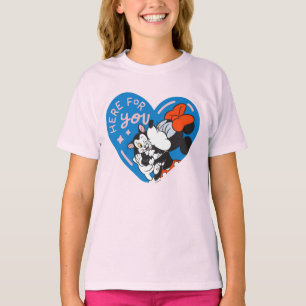 Minnie and Figaro Here For You T-Shirt