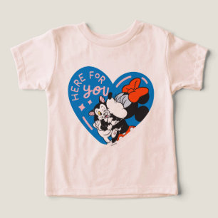 Minnie and Figaro Here For You Toddler T-shirt
