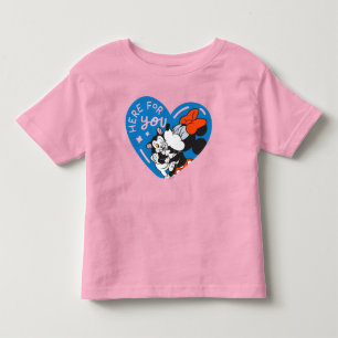 Minnie and Figaro Here For You Toddler T-shirt