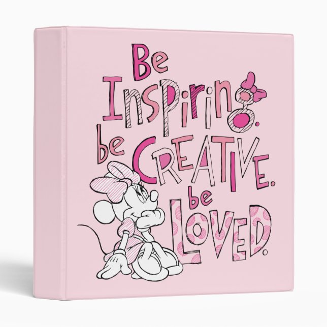 Minnie | Be Inspiring Binder (Front/Spine)