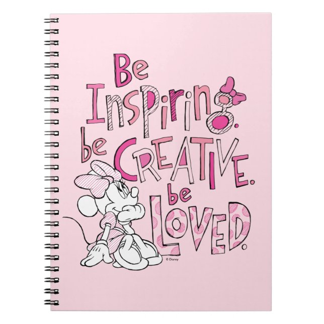 Minnie | Be Inspiring Notebook (Front)