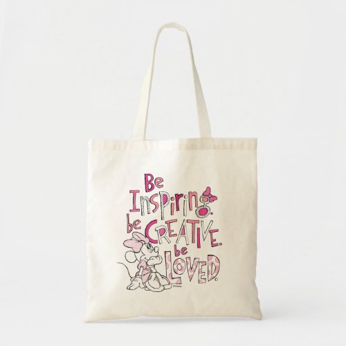 Minnie  Be Inspiring Tote Bag