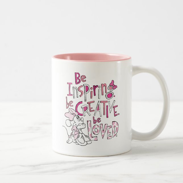Minnie | Be Inspiring Two-Tone Coffee Mug (Right)