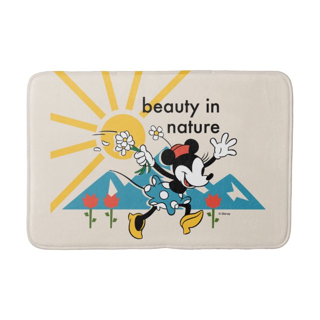 Minnie | Beauty in Nature Bath Mat (Front)