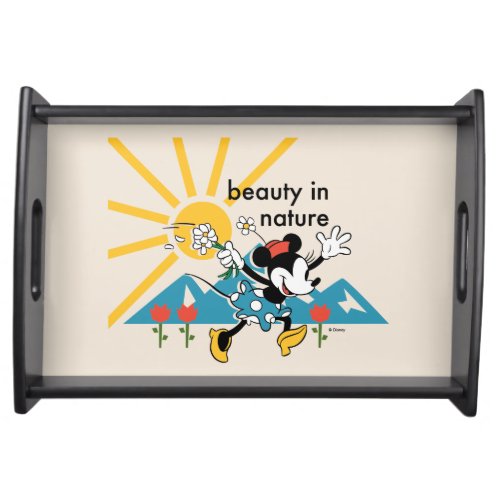 Minnie  Beauty in Nature Serving Tray