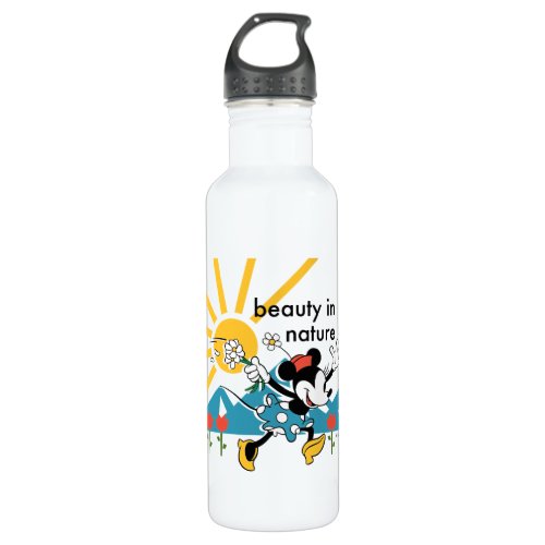 Minnie  Beauty in Nature Stainless Steel Water Bottle