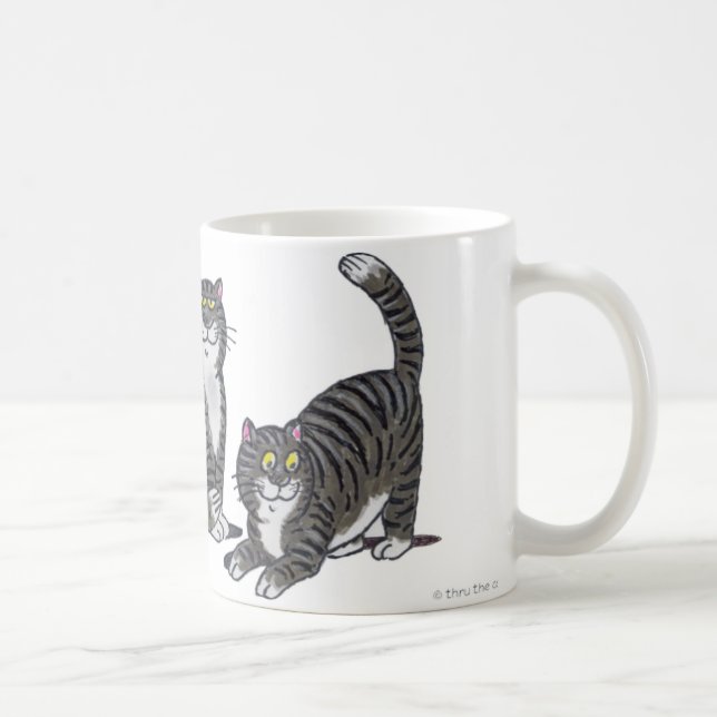 "Minnie" Cat Mug (Right)