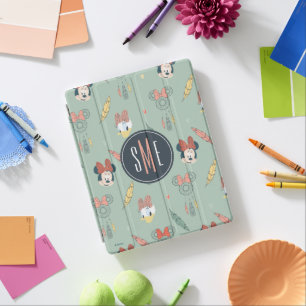 Minnie & Daisy Monogram   Dream Catcher Pattern iPad Smart Cover