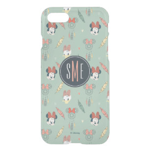 Minnie & Daisy Monogram Dream Catcher Pattern iPhone SE/8/7 Case