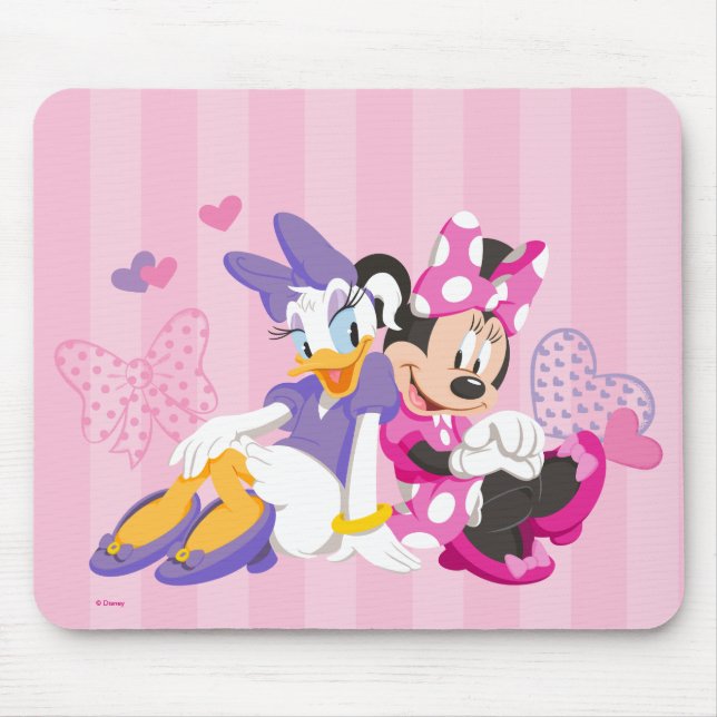 Minnie & Daisy | Super Helpers Mouse Pad (Front)