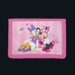 Minnie & Daisy | Super Helpers Tri-fold Wallet<br><div class="desc">Girls can do anything! This Minnie Helpers graphic features Minnie in this fun "Super Helpers" design.</div>