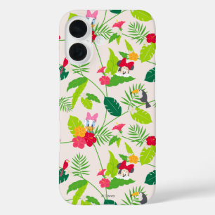 Minnie & Daisy   Tropical Pattern iPhone 16 Case