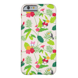 Minnie &amp; Daisy | Tropical Pattern Barely There iPhone 6 Case