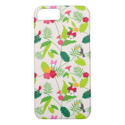 Minnie &amp; Daisy | Tropical Pattern iPhone 8/7 Case