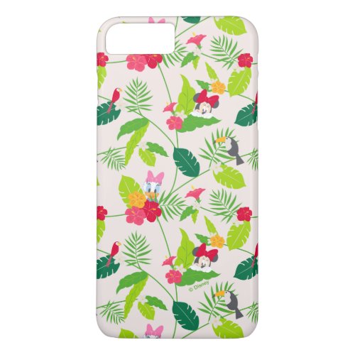 Minnie  Daisy  Tropical Pattern iPhone 8 Plus7 Plus Case