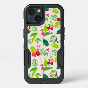 Minnie & Daisy   Tropical Pattern iPhone 13 Case