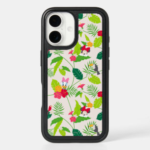 Minnie & Daisy   Tropical Pattern iPhone 16 Case