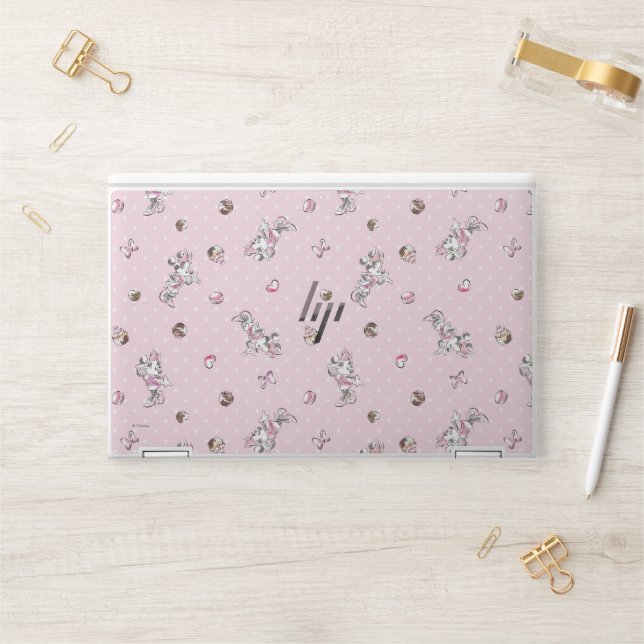 Minnie | Elegant Pose Watercolor HP Laptop Skin (Desk)