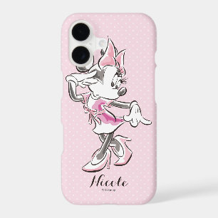 Minnie Elegant Pose Watercolor iPhone 17 Case