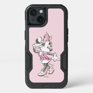 Minnie   Elegant Pose Watercolor iPhone 13 Case