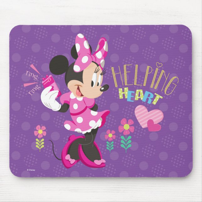 Minnie | Helping Heart Mouse Pad (Front)