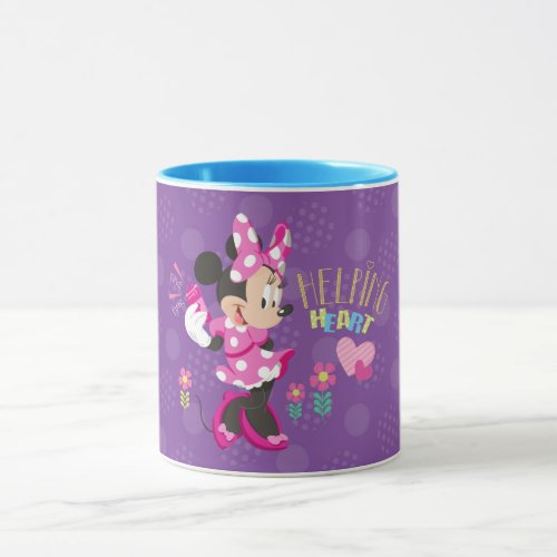 Minnie  Helping Heart Mug