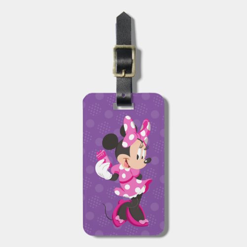 Minnie  I Believe in Me Luggage Tag