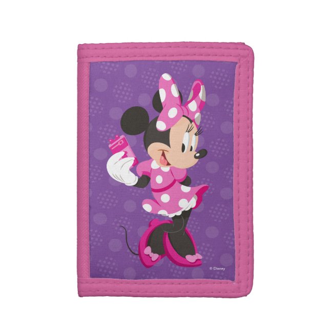 Minnie | I Believe in Me Trifold Wallet (Front Vertical)