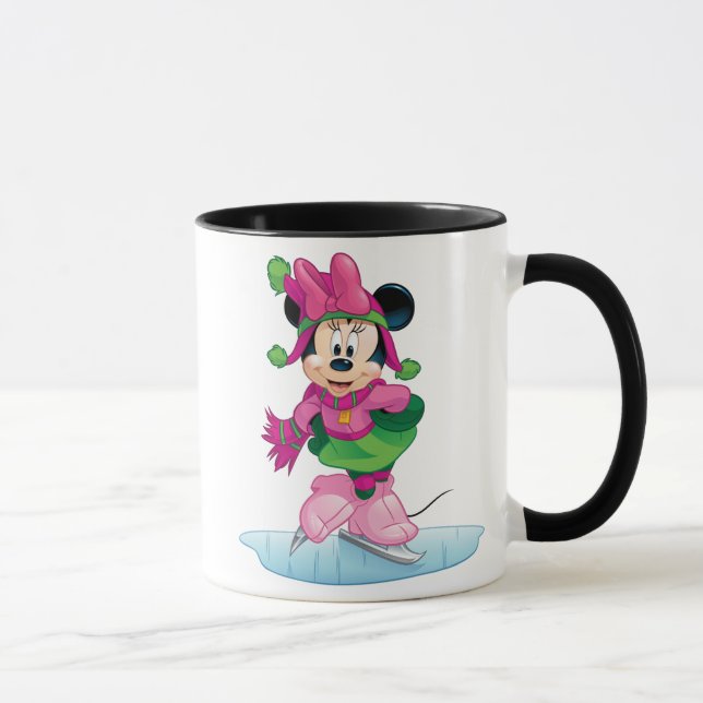 Minnie Ice Skating Mug (Right)