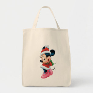 Minnie in Holiday Outfit Tote Bag