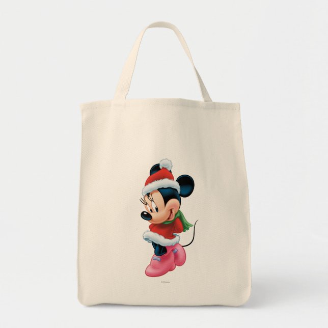 Minnie in Holiday Outfit Tote Bag (Front)